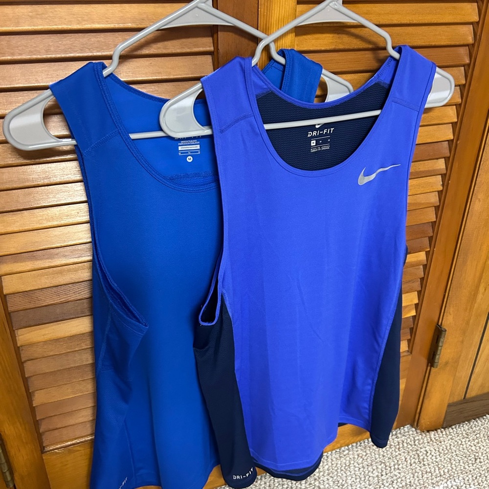 Nike Dri-Fit running tank tops. 3 for $25.